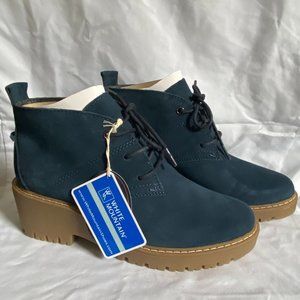 NWT White Mountain Suede Ankle Boots Size 7.5